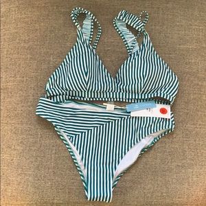 NWT Seersucker Cupshe Bikini